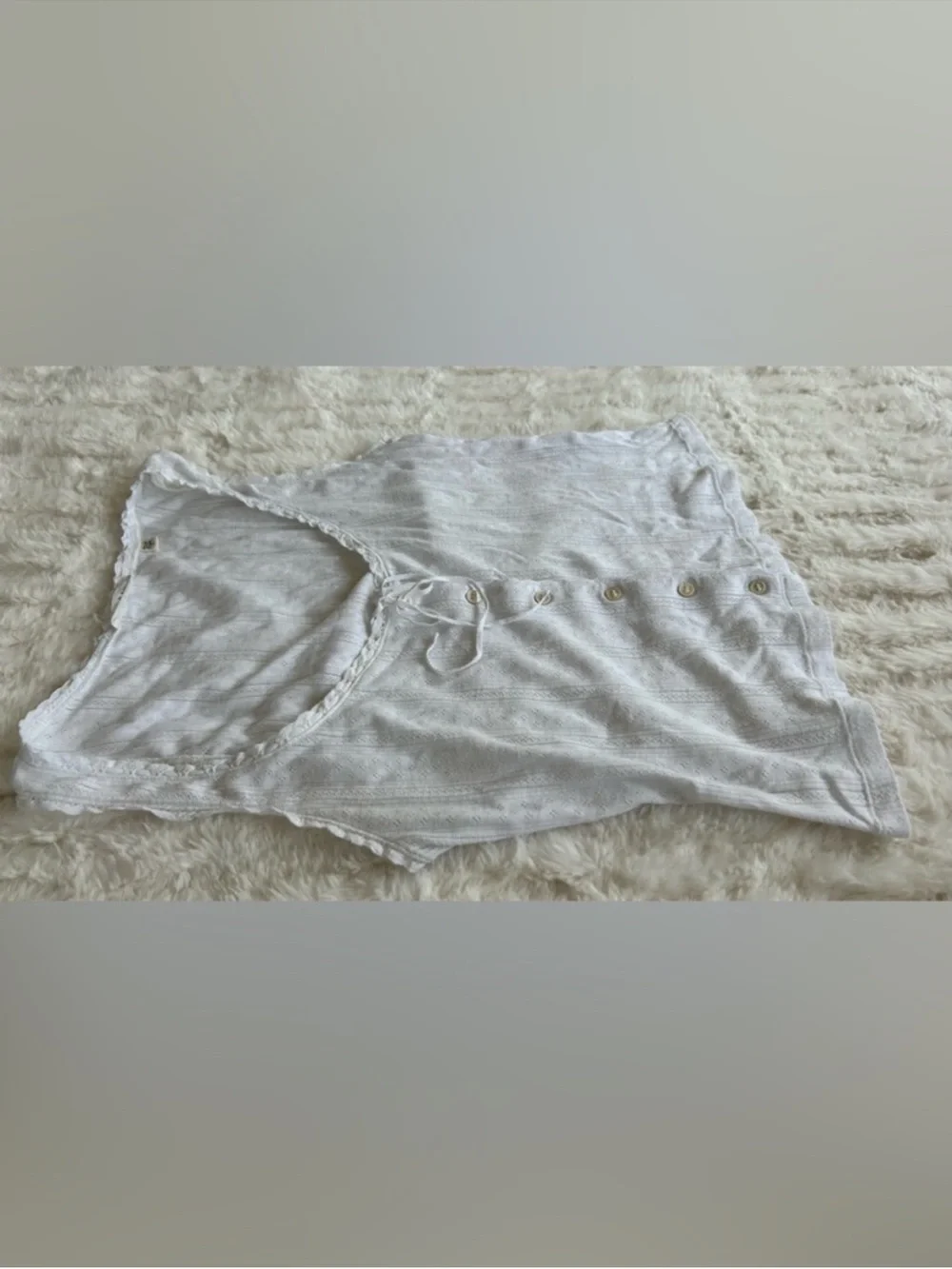 Doen Lois Tank in Salt Quelle Jolie Pointelle - Picture 11 of 13